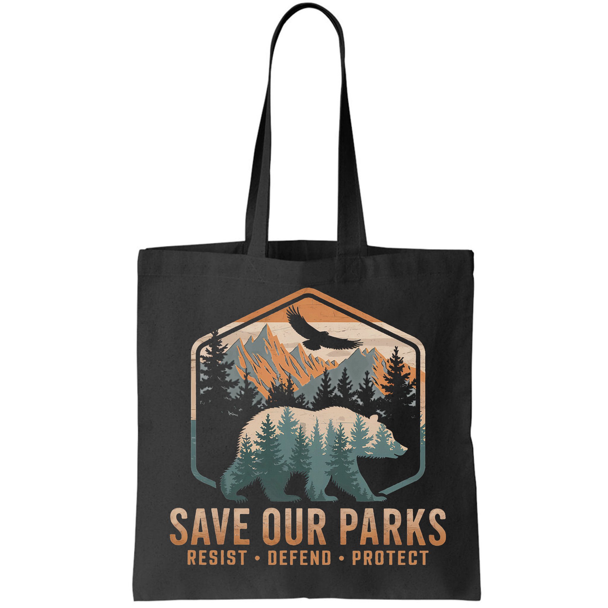 Save Our Parks Resist National Park Protect Alt Us Parks Bag