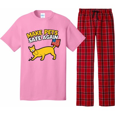 Save Our Pets Cats 2024 Make Pets Safe Again Pajama Set