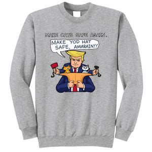 Save Our Pets Cats 2024 Make Pets Safe Again Vote Trump Sweatshirt