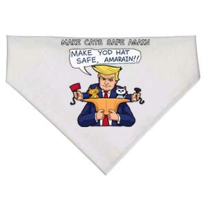 Save Our Pets Cats 2024 Make Pets Safe Again Vote Trump USA-Made Doggie Bandana