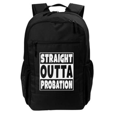 Straight Outta Probation Backpack