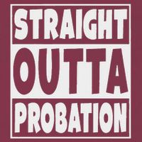 Straight Outta Probation 16oz Travel Tumbler