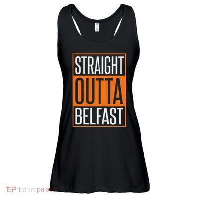 Straight Outta Preschool Pre School Graduation Funny Cool Ladies Essential Flowy Tank