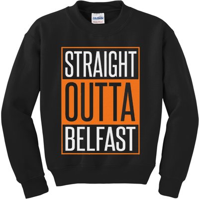 Straight Outta Preschool Pre School Graduation Funny Cool Kids Sweatshirt