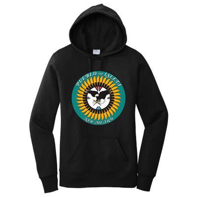 Seal Of Pueblo Of Isleta Indian Reservation Women's Pullover Hoodie