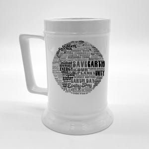 Save Our Planet Climate Change Is Real Save Earth Gift Beer Stein