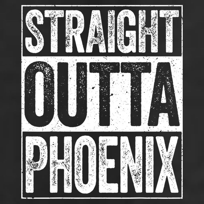 Straight Outta Phoenix Arizona State Adult Drive Performance Visor