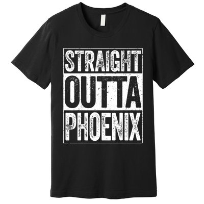 Straight Outta Phoenix Arizona State Premium T-Shirt