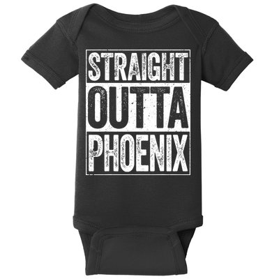 Straight Outta Phoenix Arizona State Baby Bodysuit