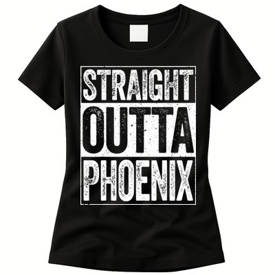 Straight Outta Phoenix Arizona State Womens T-Shirt