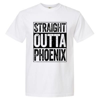 Straight Outta Phoenix Arizona State Garment-Dyed Heavyweight T-Shirt