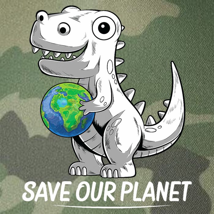 Save Our Planet Earth Day 2024 T Rex Environment Legacy Tie Dye Trucker Hat