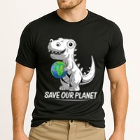 Save Our Planet Earth Day 2024 T Rex Environment Performance Shirt