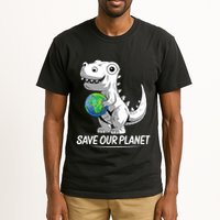 Save Our Planet Earth Day 2024 T Rex Environment Tall T-Shirt