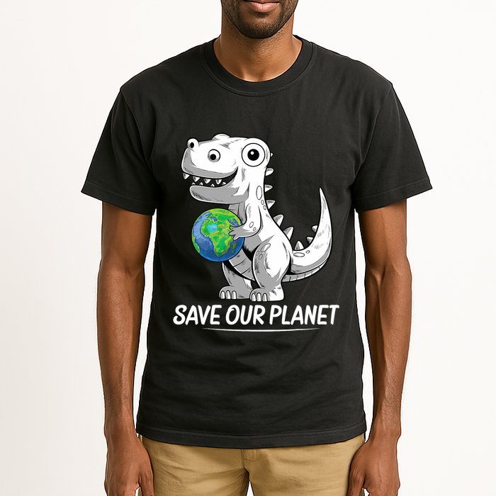 Save Our Planet Earth Day 2024 T Rex Environment Tall T-Shirt