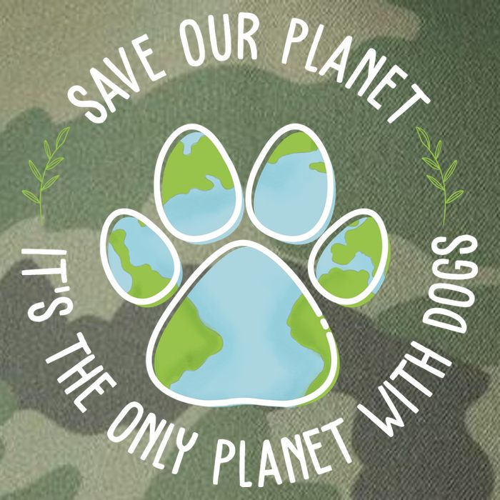 Save Our Planet It's The Only Planet With Dogs Earth Day Legacy Tie Dye Trucker Hat