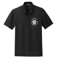 Save Our Planet It's The Only Planet With Dogs Earth Day Dry Zone Grid Polo