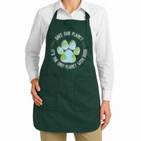 Save Our Planet It's The Only Planet With Dogs Earth Day Apron