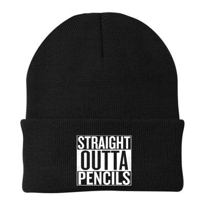 Straight Outta Pencils Gift Beanie