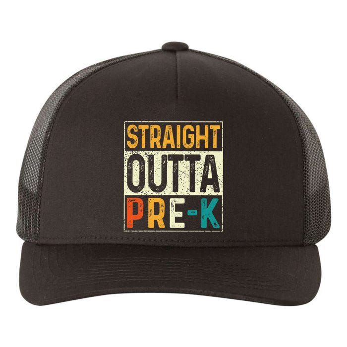 Straight Outta Pre K Preschool Graduation Gifts Yupoong Adult 5-Panel Trucker Hat