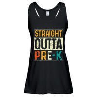 Straight Outta Pre K Preschool Graduation Gifts Ladies Essential Flowy Tank