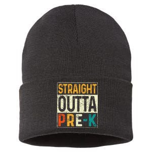 Straight Outta Pre K Preschool Graduation Gifts Sustainable Knit Beanie