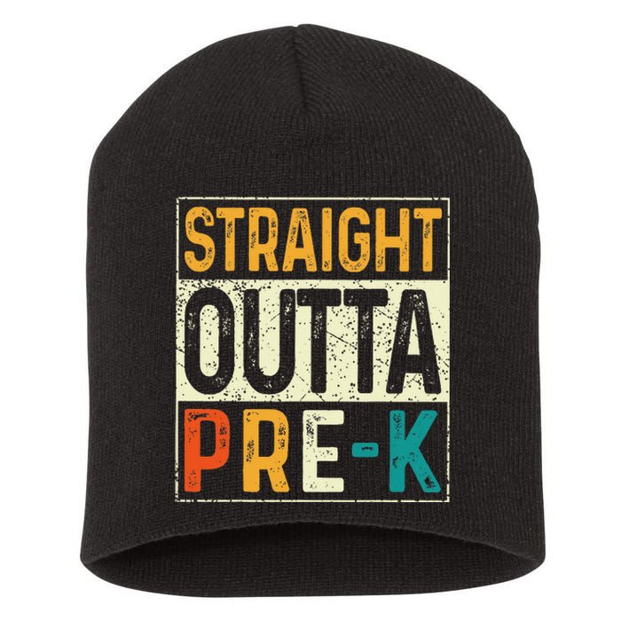 Straight Outta Pre K Preschool Graduation Gifts Short Acrylic Beanie