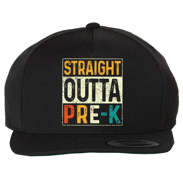 Straight Outta Pre K Preschool Graduation Gifts Wool Snapback Cap