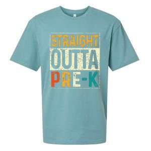 Straight Outta Pre K Preschool Graduation Gifts Sueded Cloud Jersey T-Shirt