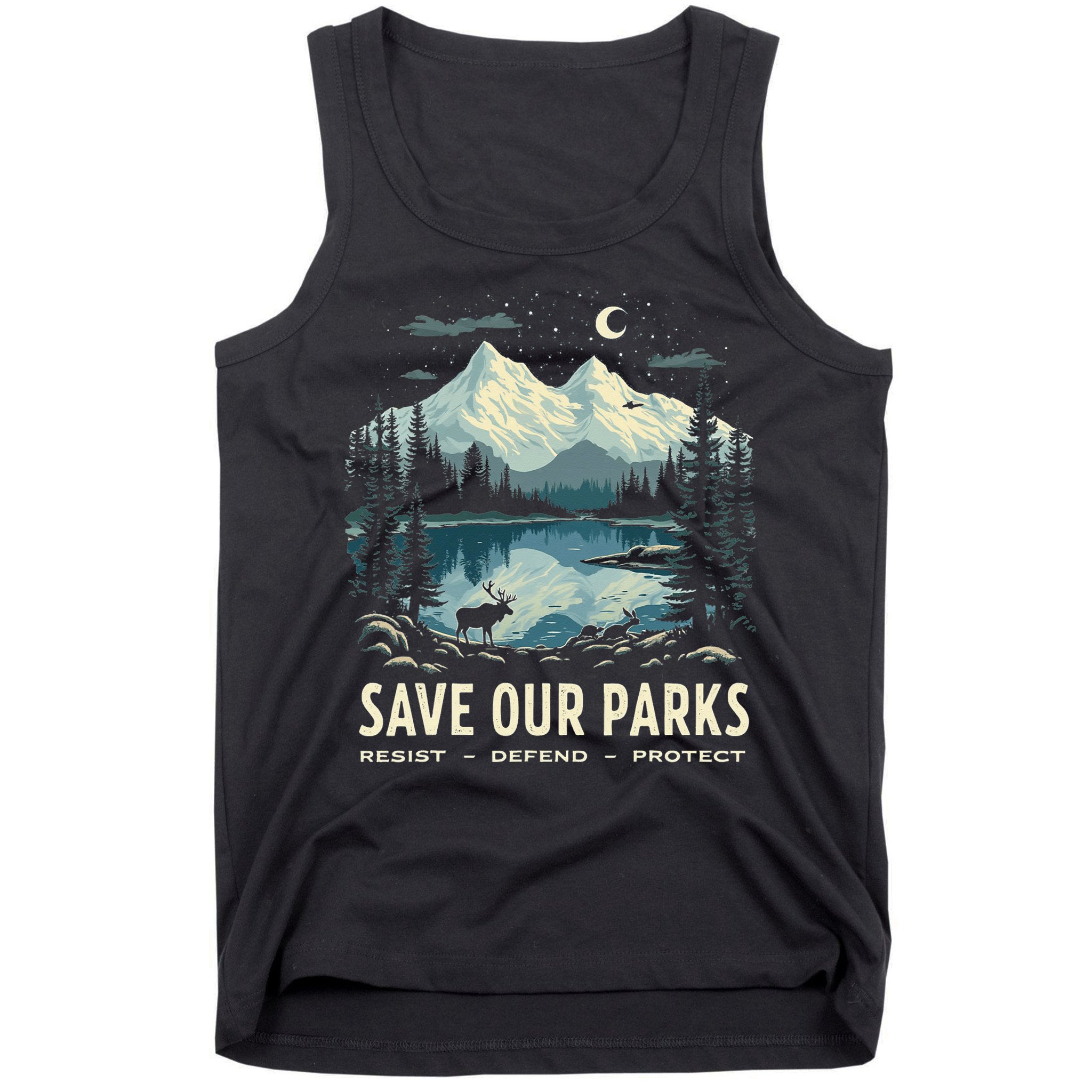 Save Our Parks Resist National Park Protect ALT US Nature Tank Top