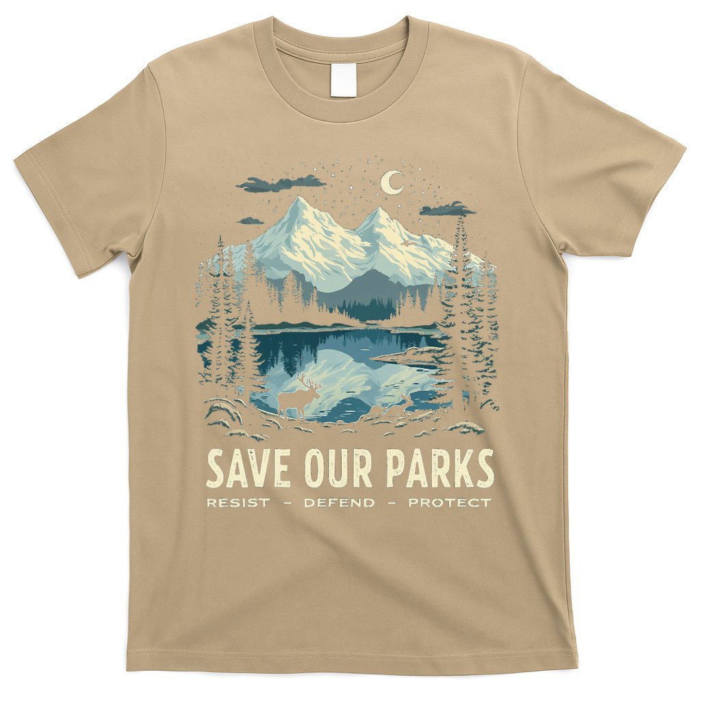 Save Our Parks Resist National Park Protect ALT US Nature T-Shirt