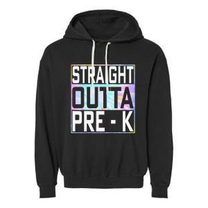 Straight Outta Pre K Preschool Graduation Gifts Garment-Dyed Fleece Hoodie