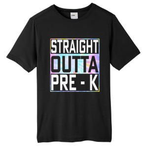 Straight Outta Pre K Preschool Graduation Gifts Tall Fusion ChromaSoft Performance T-Shirt