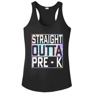 Straight Outta Pre K Preschool Graduation Gifts Ladies PosiCharge Competitor Racerback Tank