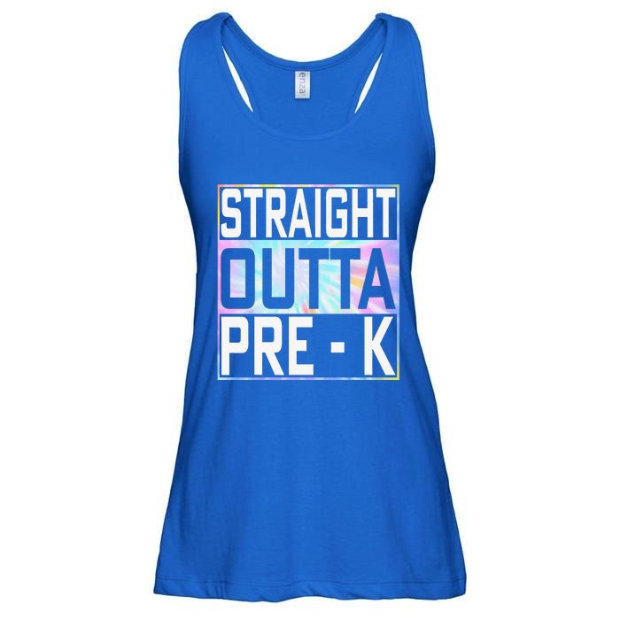 Straight Outta Pre K Preschool Graduation Gifts Ladies Essential Flowy Tank