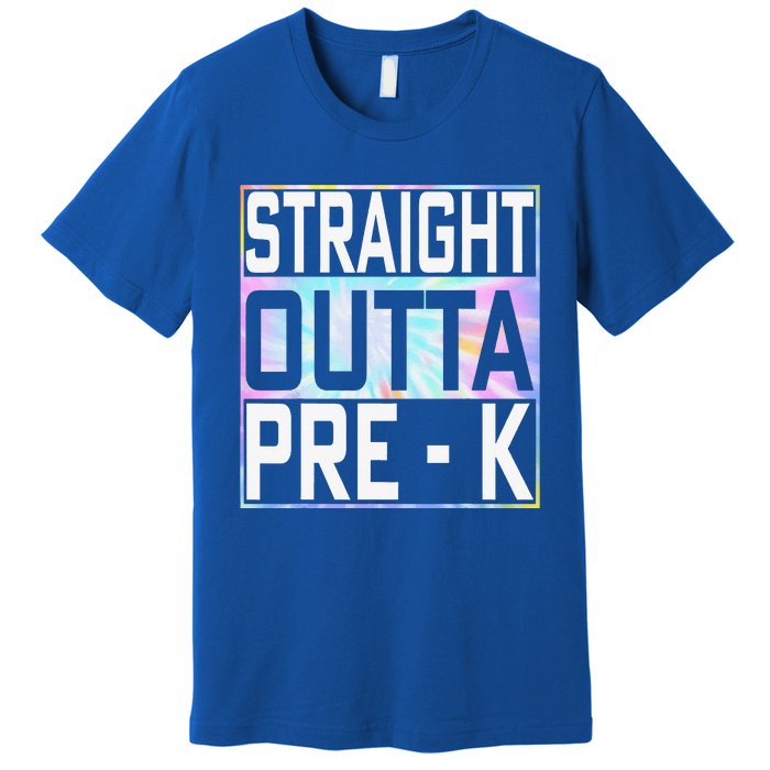 Straight Outta Pre K Preschool Graduation Gifts Premium T-Shirt