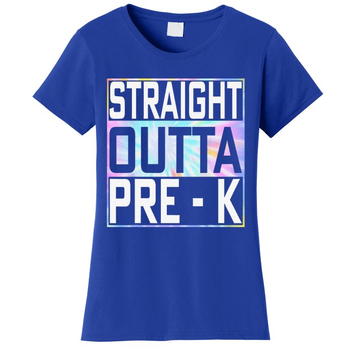 Straight Outta Pre K Preschool Graduation Gifts Women's T-Shirt