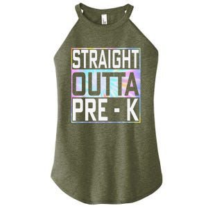 Straight Outta Pre K Preschool Graduation Gifts Women's Perfect Tri Rocker Tank