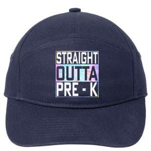 Straight Outta Pre K Preschool Graduation Gifts 7-Panel Snapback Hat