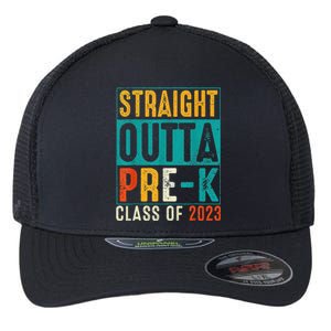 Straight Outta Pre K Preschool Graduation Gifts Flexfit Unipanel Trucker Cap