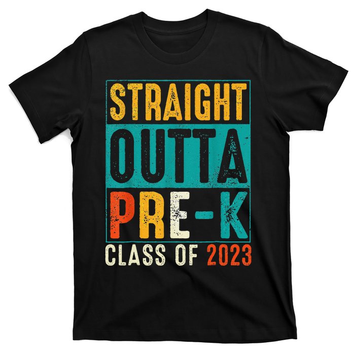 Straight Outta Pre K Preschool Graduation Gifts T-Shirt