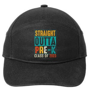 Straight Outta Pre K Preschool Graduation Gifts 7-Panel Snapback Hat