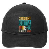 Straight Outta Pre K Preschool Graduation Gifts 7-Panel Snapback Hat