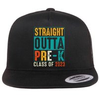 Straight Outta Pre K Preschool Graduation Gifts Flat Bill Trucker Hat