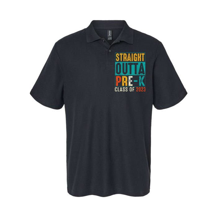 Straight Outta Pre K Preschool Graduation Gifts Softstyle Adult Sport Polo