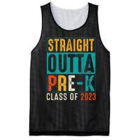 Straight Outta Pre K Preschool Graduation Gifts Mesh Reversible Basketball Jersey Tank