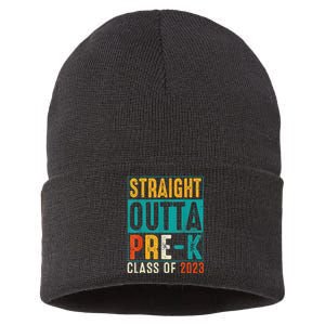 Straight Outta Pre K Preschool Graduation Gifts Sustainable Knit Beanie