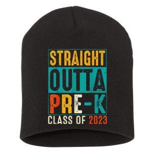 Straight Outta Pre K Preschool Graduation Gifts Short Acrylic Beanie