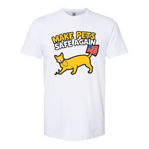 Save Our Pets Cats 2024 Make Pets Safe Again Softstyle CVC T-Shirt