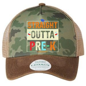 Straight Outta Pre K Preschool Graduation Gifts Legacy Tie Dye Trucker Hat